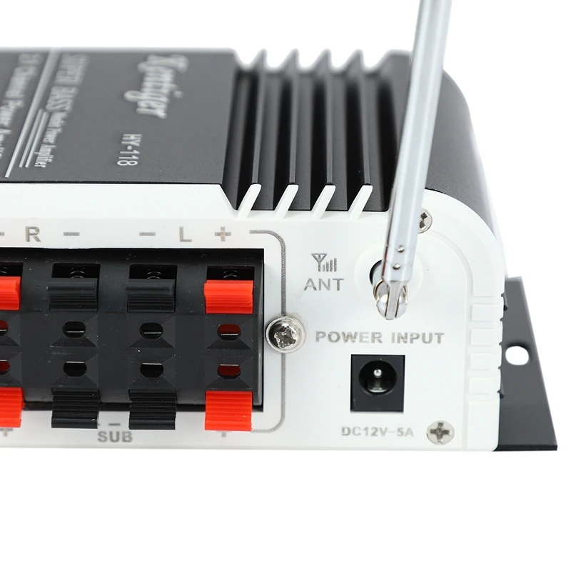 

Kentiger-Hy-118 2.1+1 4 Channel Output Subwoofer Tf\Usb\Fm Audio Power Amplifier Stereo Amplificador