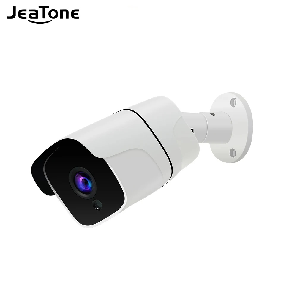 

Jeatone 1080P камера видеонаблюдения наружная Водонепроницаемая цилиндрическая CCTV камера белого цвета 15 м ИК Ночное Видение