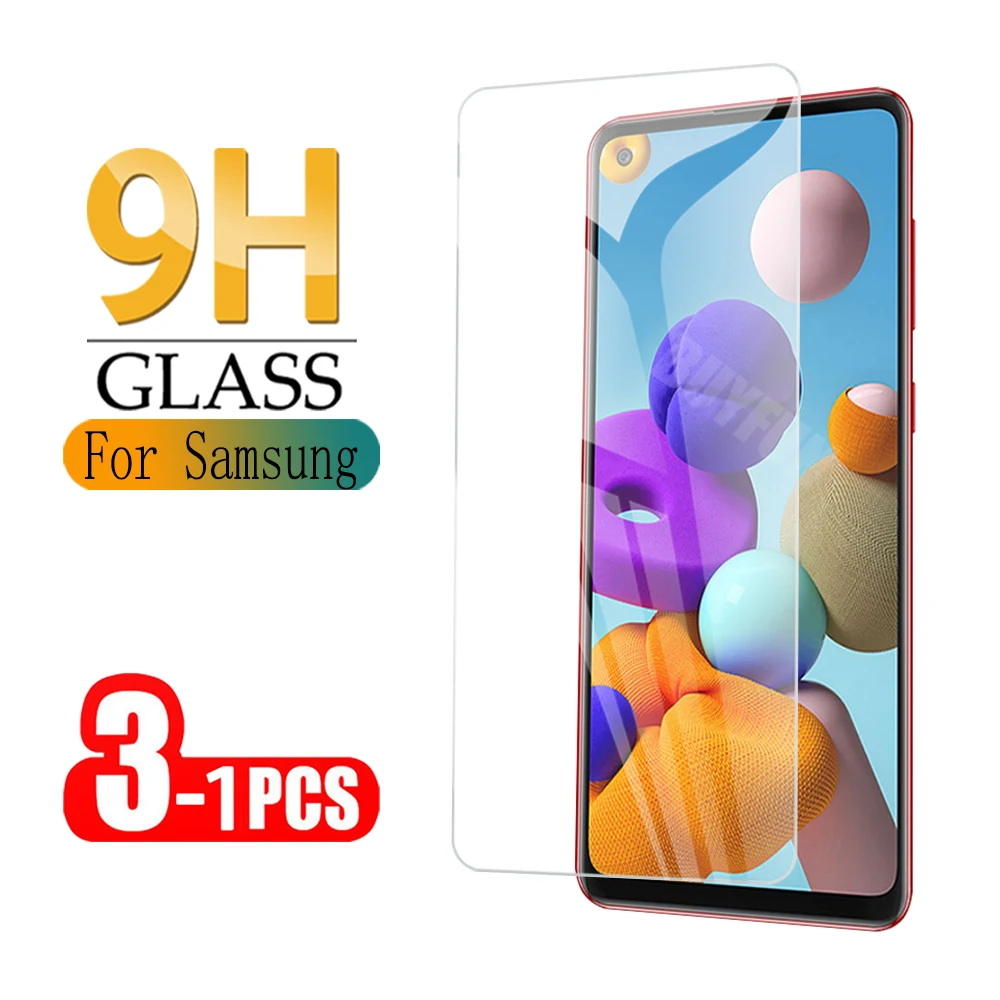 

1-3 шт закаленное стекло для Samsung Galaxy A21s Защитная пленка для Samsung Galaxy A21s аксессуары для телефонов защитное стекло
