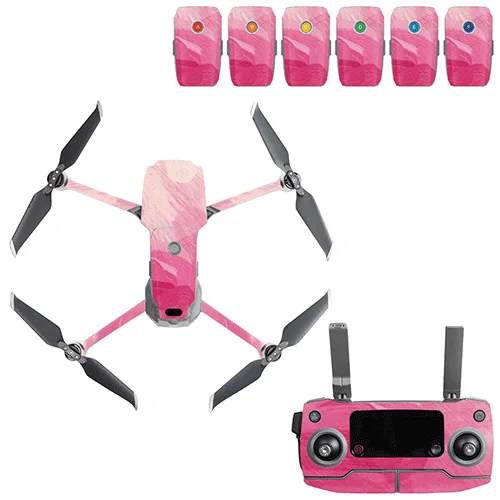 Граффити наклейка Skins Комплект для DJI Mavic 2 Drone Body sticker пустынный камуфляж наклейки аксессуары для кожи Mavic 2 PRO/Zoom