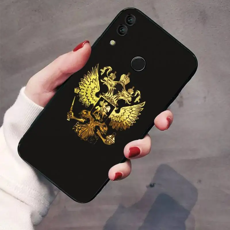 Чехол с гербом России и флагом для телефона Huawei Honor view 7a5.45 дюйма 7c5.7 дюймов 8x 8a 8c 9
