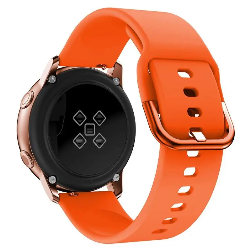 Силиконовый оригинальный спортивный ремешок для Galaxy Watch активный смарт samsung 20 мм