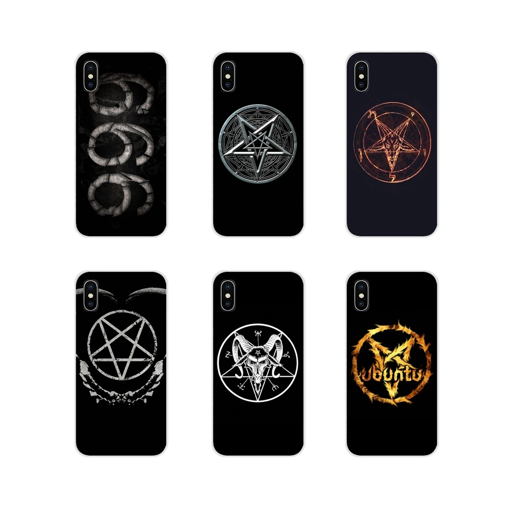 Пентаграмма 666 Demonic Satanic силиконовый чехол для BQ Aquaris S 5059 5035 6040L C V Plus X X2 Pro U U2 Lite M 2017 E