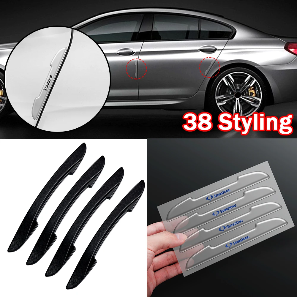

Car Door Edge Protector Strip Crash Bar Sticker For Ssangyong Actyon Rexton Rodius Korando Musso Kyron Tivoli XLV Stavic Turismo