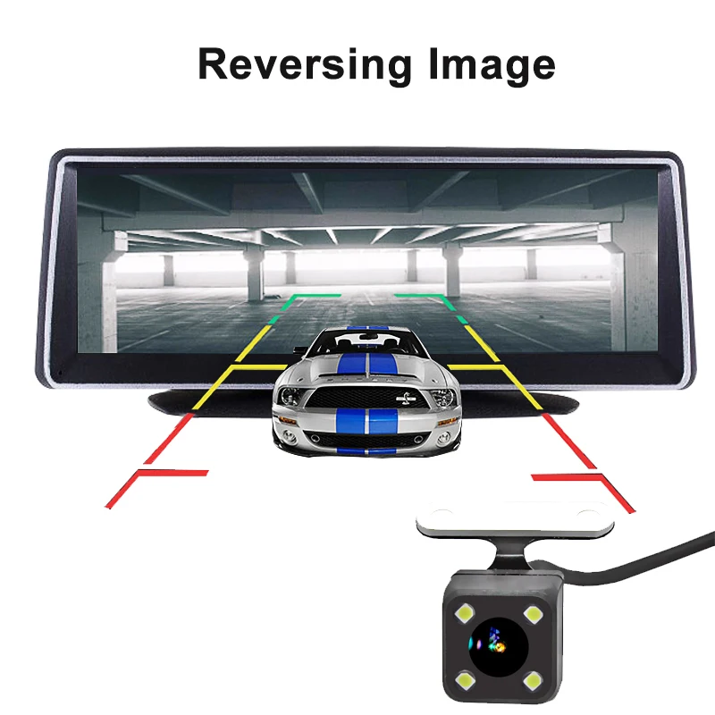 Maiyue star 8 дюймов ADAS 4G Android автомобильный видеорегистратор DVR gps навигация 1080P двойной объектив WiFi ночное видение автомобильный видеорегистратор