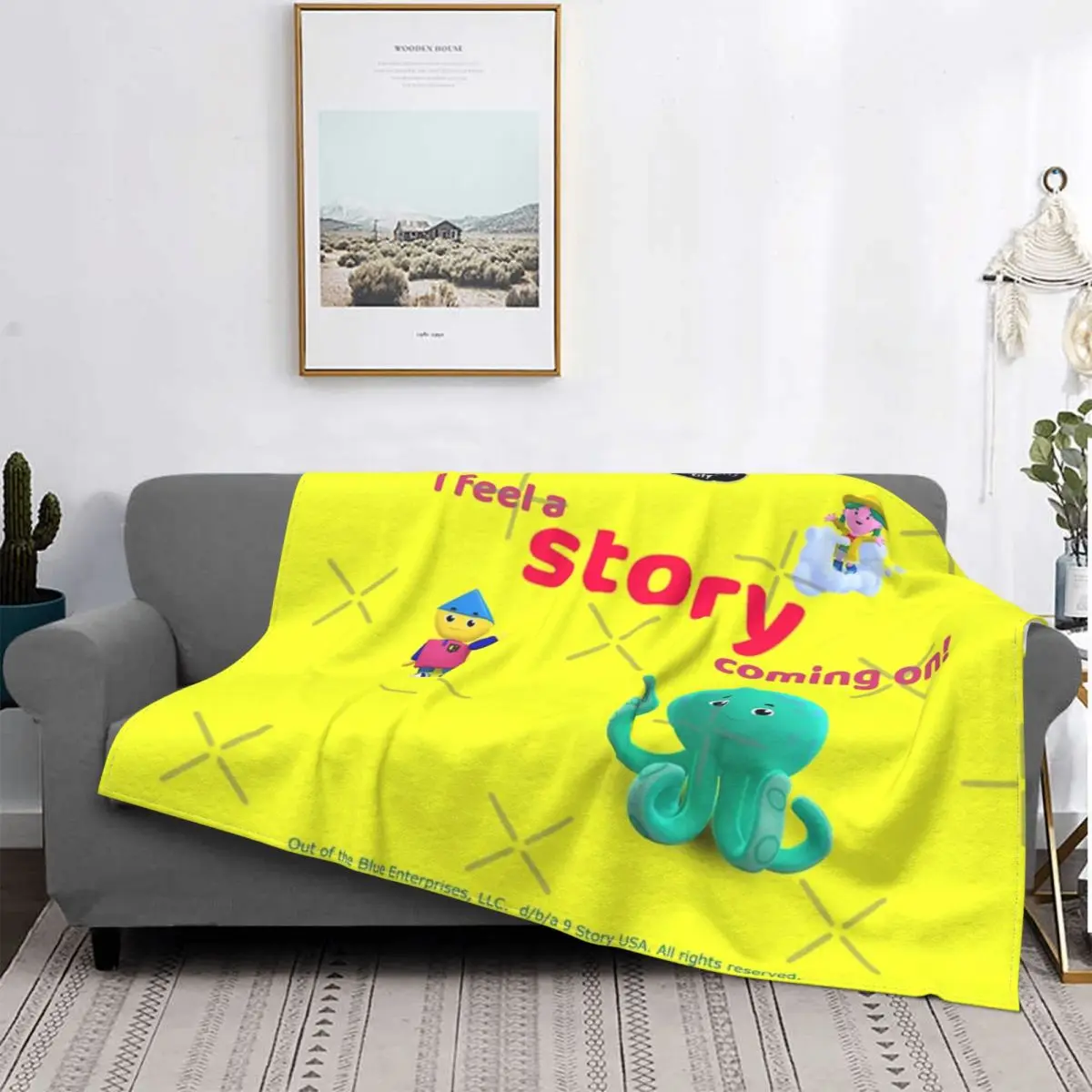

Charlie's Colorforms City - I Blanket Bedspread Bed Plaid Blanket Baby Blanket Double Blanket Islam Prayer Rug