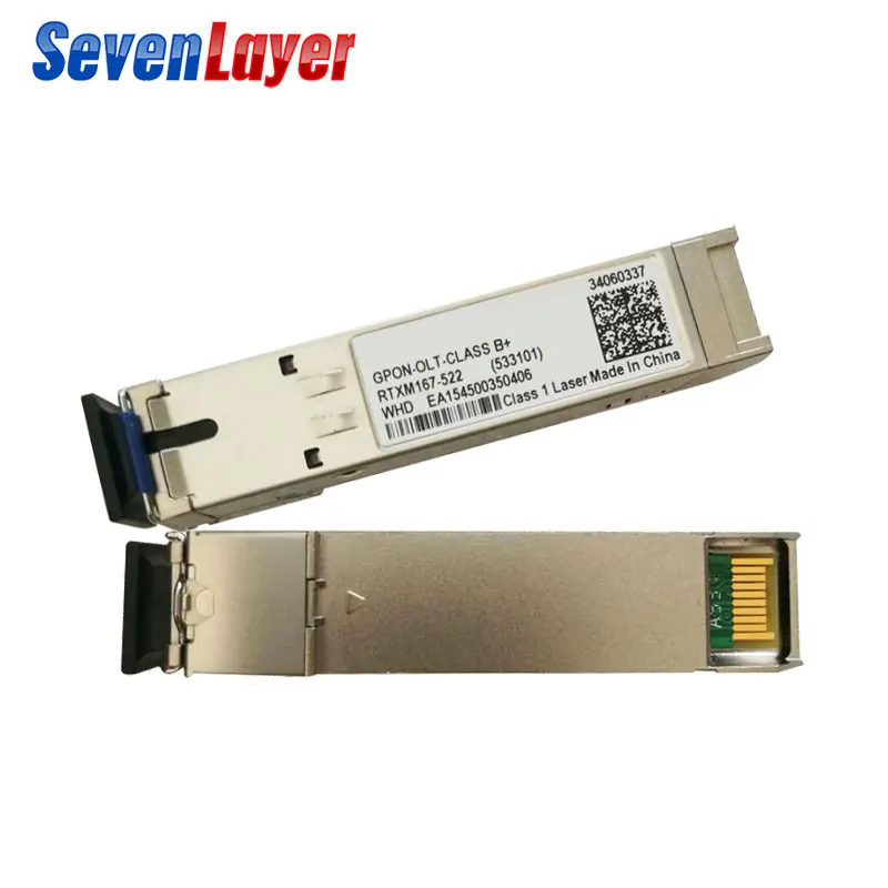 GPON OLT SFP модули с одномодовое волокно EPON GEPON Tx 1490nm Rx1310nm SC разъем класса B