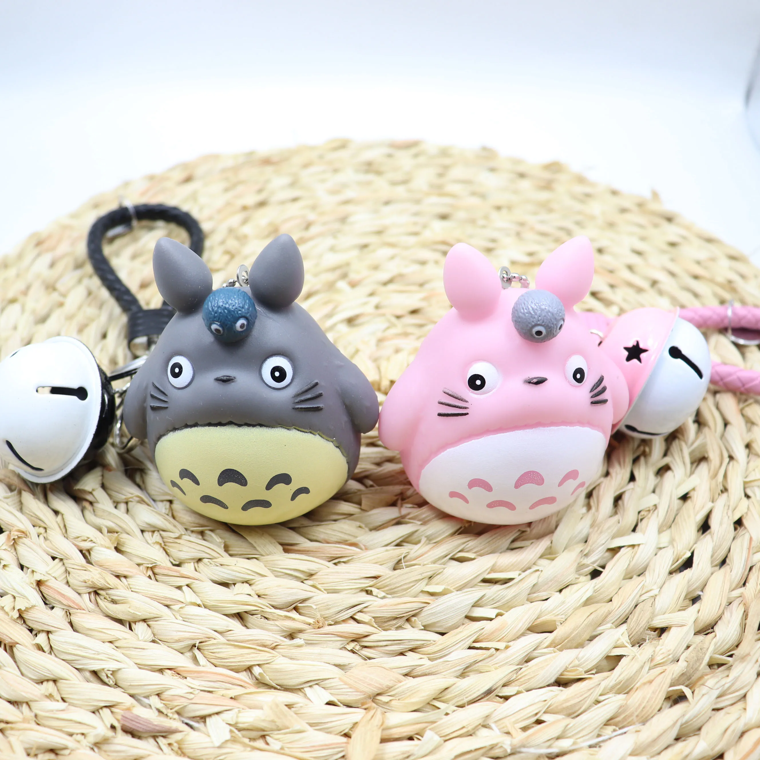 Брелок Тоторо С мультипликационным рисунком 2021 брелки в стиле аниме Мой сосед