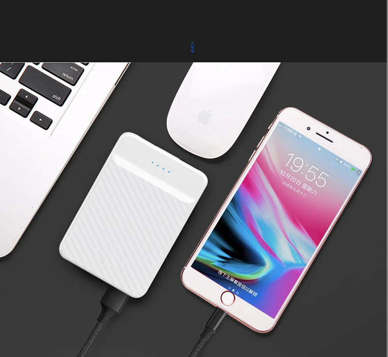 Mi ni 15000 mAh маленькое портативное зарядное устройство типа C PD зарядное устройство 15000 mAh банк питания для iPhone Xiaomi mi 9 внешний аккумулятор повербанк