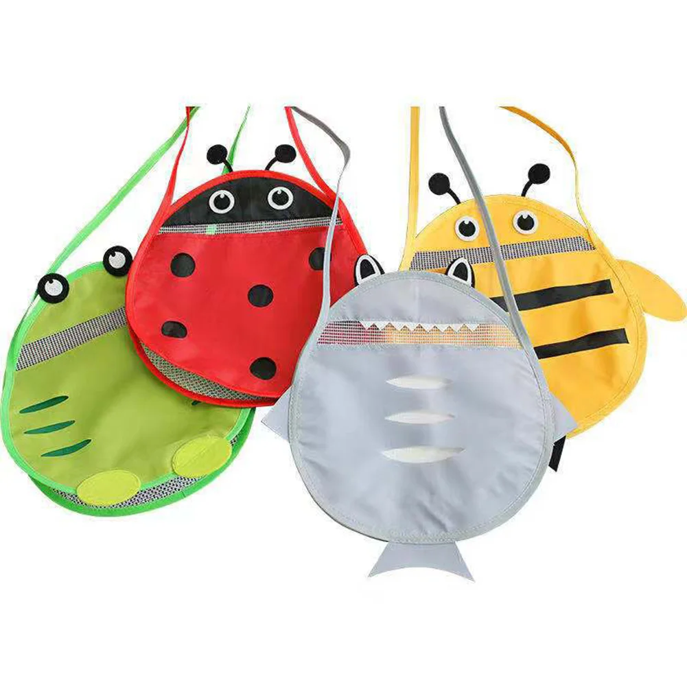 

Original Three-Dimensional Puzzle Cartoon Children Beach Mesh Bag Waterproof Toy Storage Bags Outdoor Travel Shell Pouch