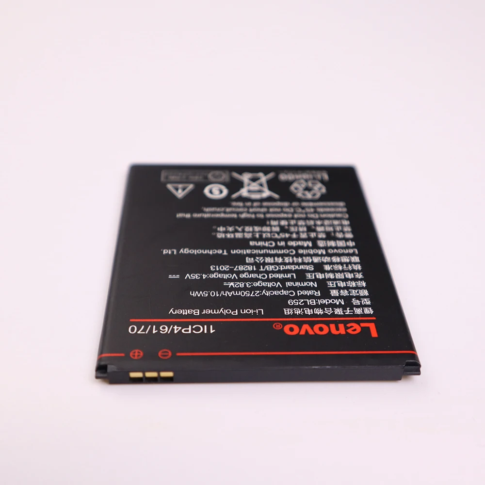 2020 год 100% оригинальный BL 259 протестированный Новый 3 82 в 2750 мАч BL259 для Lenovo Vibe K5 / Plus