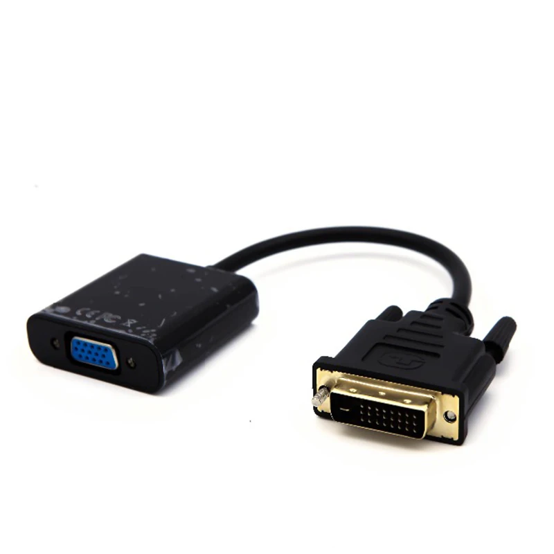 ESCAM Full HD 1080P DVI-D to VGA Adapter 24+1 25Pin Male 15Pin Female Cable Converter for PC Computer HDTV Monitor Display | Коробки