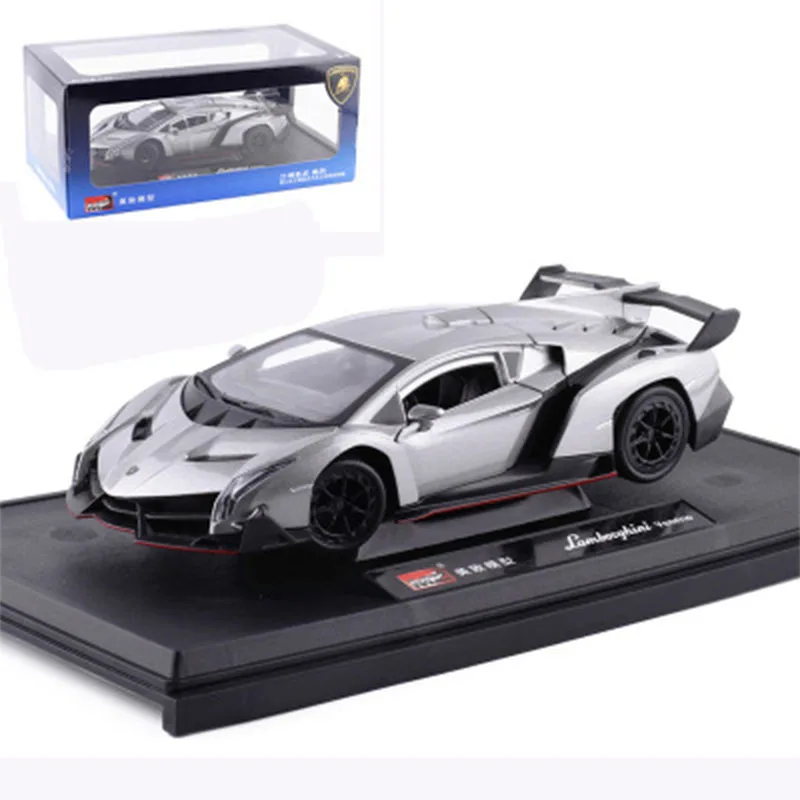 

Collection 1/24 alloy car poison sports car alloy car model children's toy gift