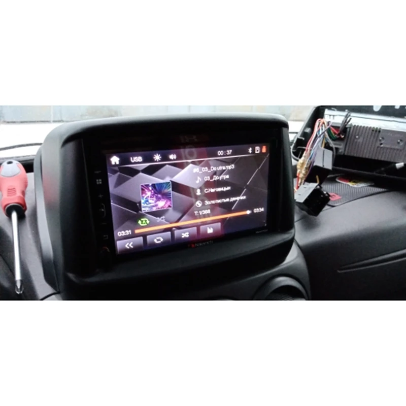 Автомобильная стереосистема Радио DVD панель аудио монтажный комплект Fascia Для Fiat