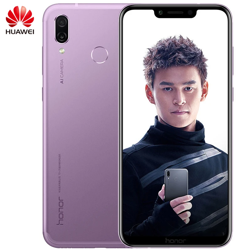 HONOR Play мобильный телефон 6,3 дюймов Kirin 970 Восьмиядерный Android 8,1 2340x1080 быстрое зарядное устройство 9 В/2 А