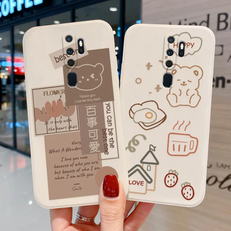 

Realme 8 Pro Case Silicone Funda For OPPO Realme 8i GT C21 Narzo 30 Q3 Pro C21Y 5 Funda OPPO A54 A74 A12 A9 A5 A11 A53 2020 Capa