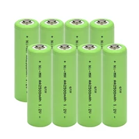rechargeable stack gtf aa 2500mah 1 2v alkaline refillable battery for led light toy mp3 cell stock at source