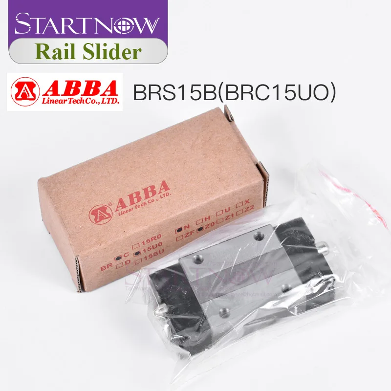 Тайваньский ABBA BRC15U0 BRS15B ползунок Блок Линейный рельс направляющий подшипник для ЧПУ маршрутизатор лазерный станок деревообрабатывающий токарный станок 3D Printe