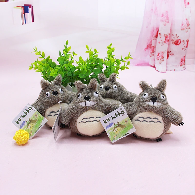 

10CM Kawaii Japanese Style Anime Cat Stuffed Animal Doll Totoro Plush Toys For Kids Designs Creative Plush Toys Gifts