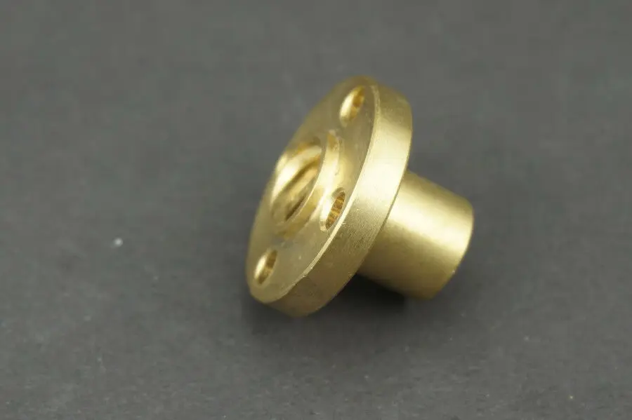 Латунный фланцевый вал маршрутизатора линейные втулки подшипники для 3D принтера