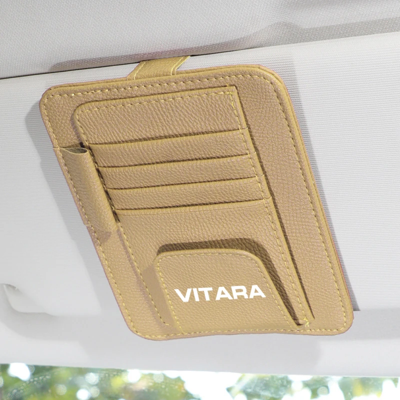 Универсальный автомобильный козырек от солнца ручка держатель для карт