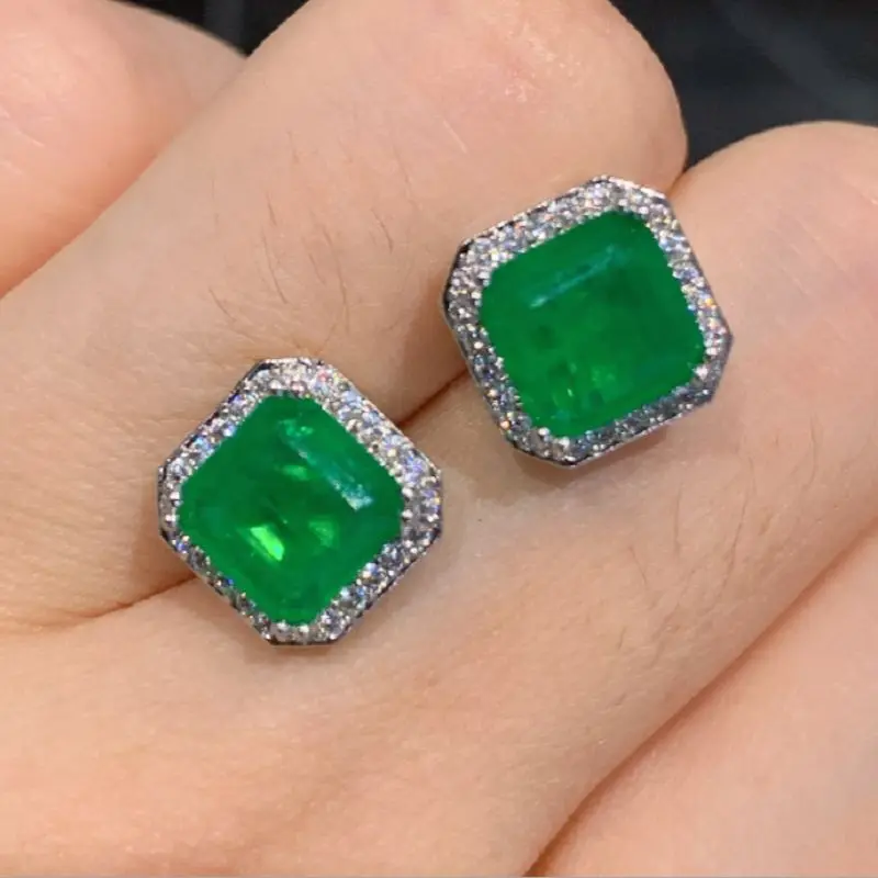 QTT Фирменная Новинка Paraiba Изумрудный квадратный Турмалин драгоценный камень