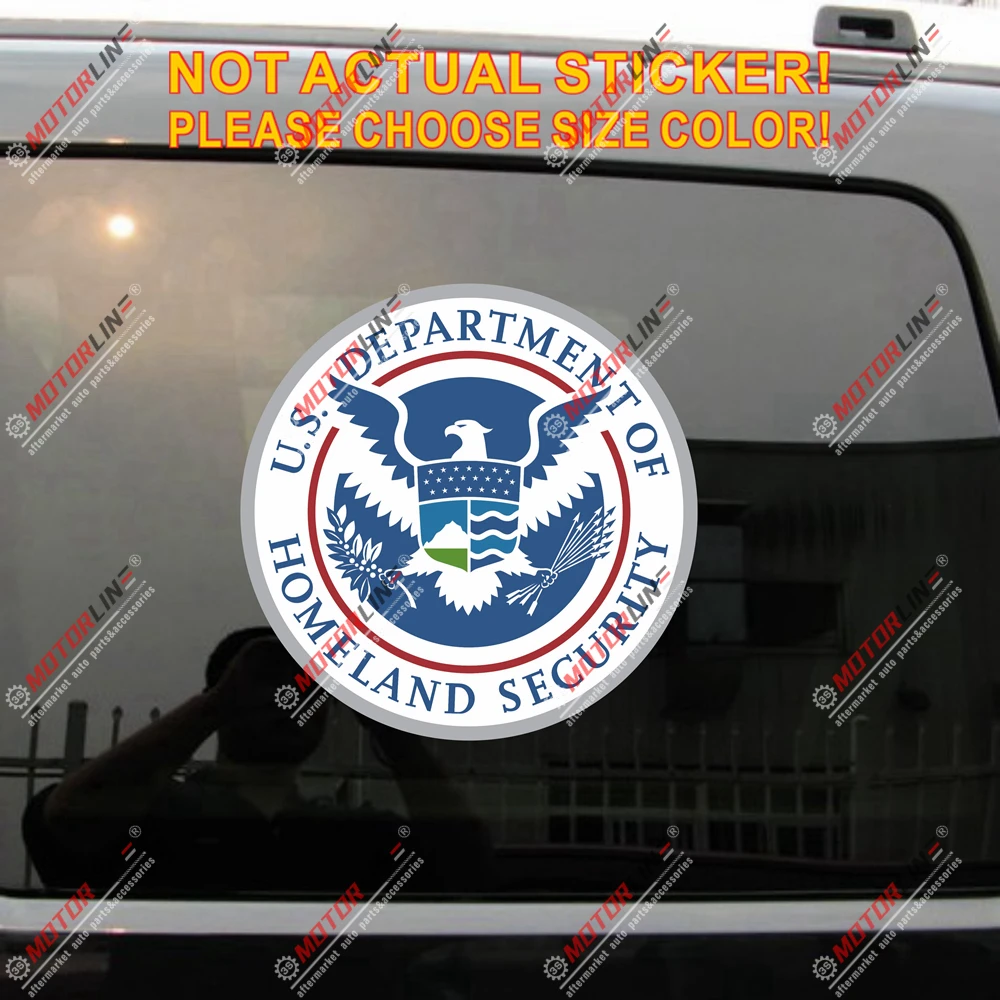 Нам национальной безопасности наклейка Стикеры автомобильные виниловые