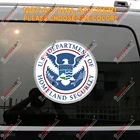 Нам национальной безопасности наклейка Стикеры автомобильные виниловые Светоотражающие глянцевый выберите размеры