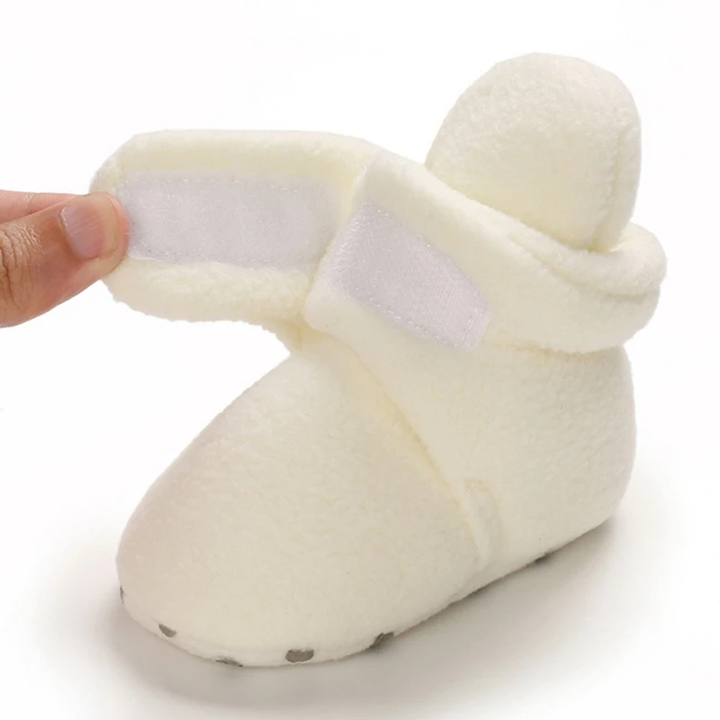 

2020 Newborn Baby Boy Girl Cotton Crib Warm Shoes Soft Bottom Frist Walking Shoes