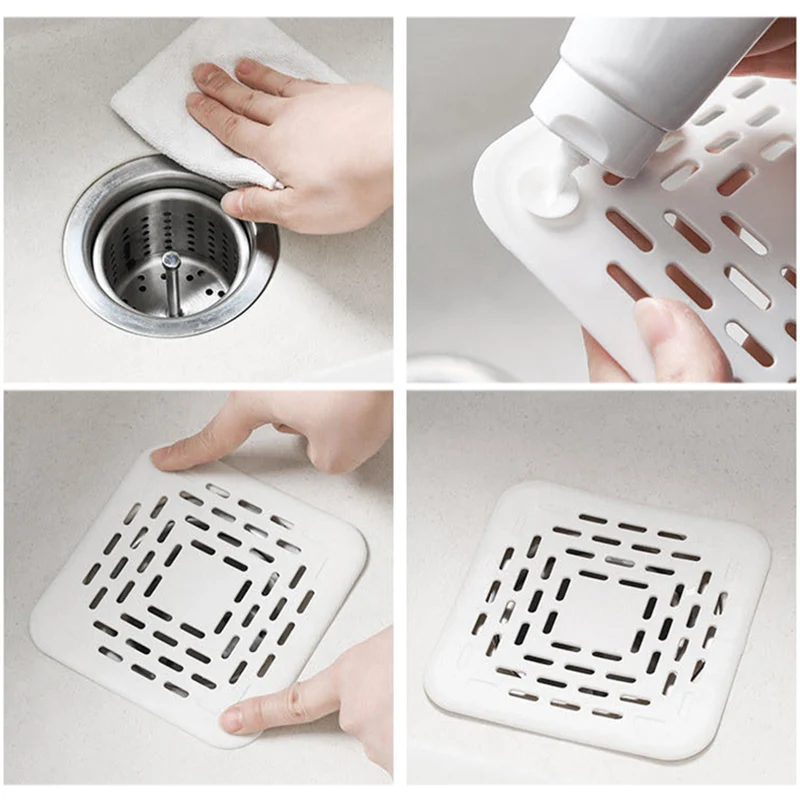 

Kichen Sink Drain Shower Drain Hair Stopper Catcher Filter Bathtub Strainer Sewer Outfall Filter Bathroom Accessories