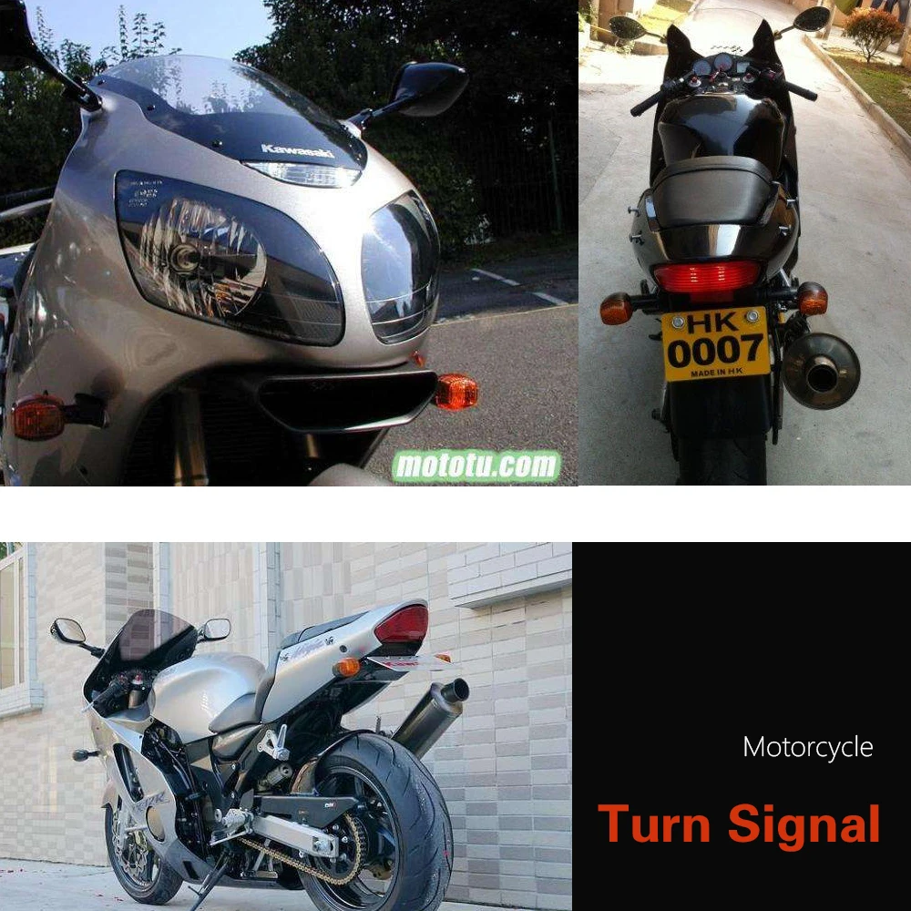 Световой индикатор для KAWASAKI NINJA 500 500R EX500 GPZ500 GPZ500S GPZ1100 ZZR600| |