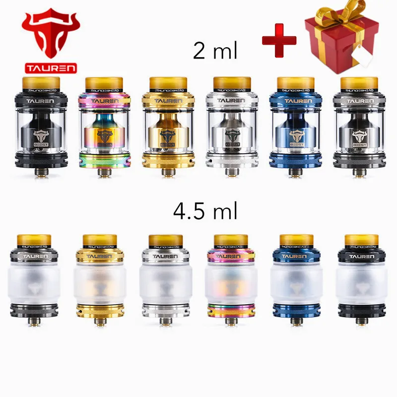 

Атомайзер GenuineTauren beest Rta емкостью 2 мл/4,5 мл, емкость MTL rta с накаткой 810 PEI, атомайзер с одной/двумя спиралями vs zeus x
