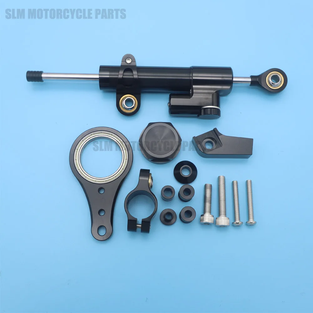 Стабилизатор Руля Мотоцикла с поддержкой кронштейна аксессуары для Kawasaki ZX6R 636 2005