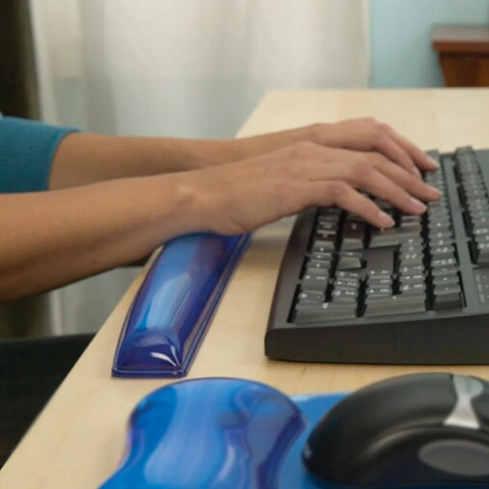 Силиконовая подставка для клавиатуры рук компьютера полная клавиатура офисного