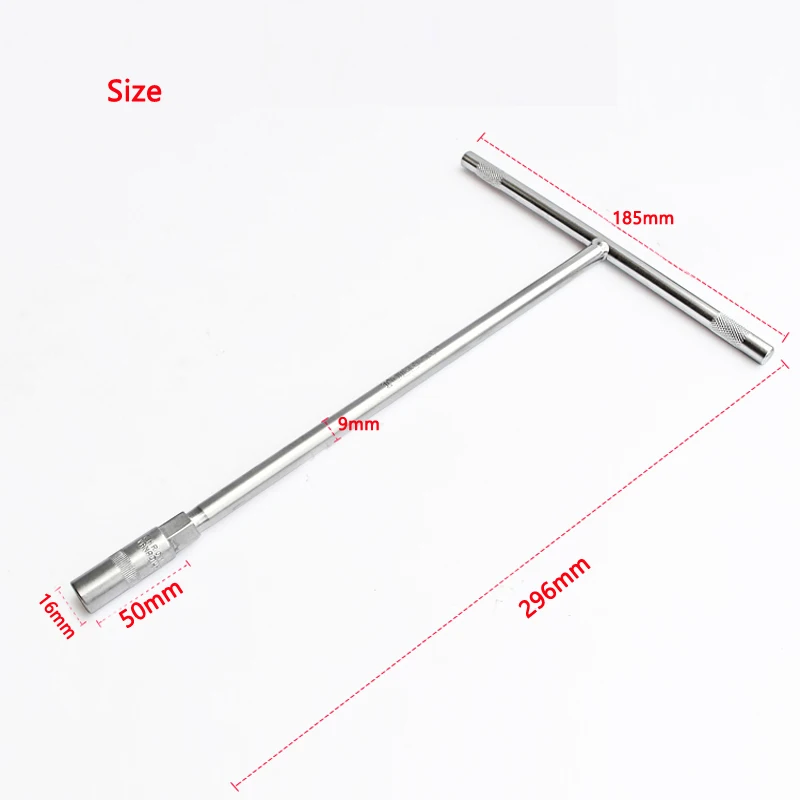 13 мм Т образный торцевой гаечный ключ Спиннер хром ванадиевый|head screwdriver bits|screwdriver