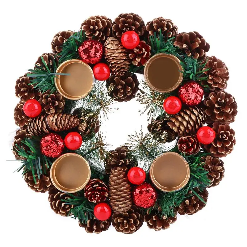 1 шт. Рождественский венок рождественские украшения для магазина Декор