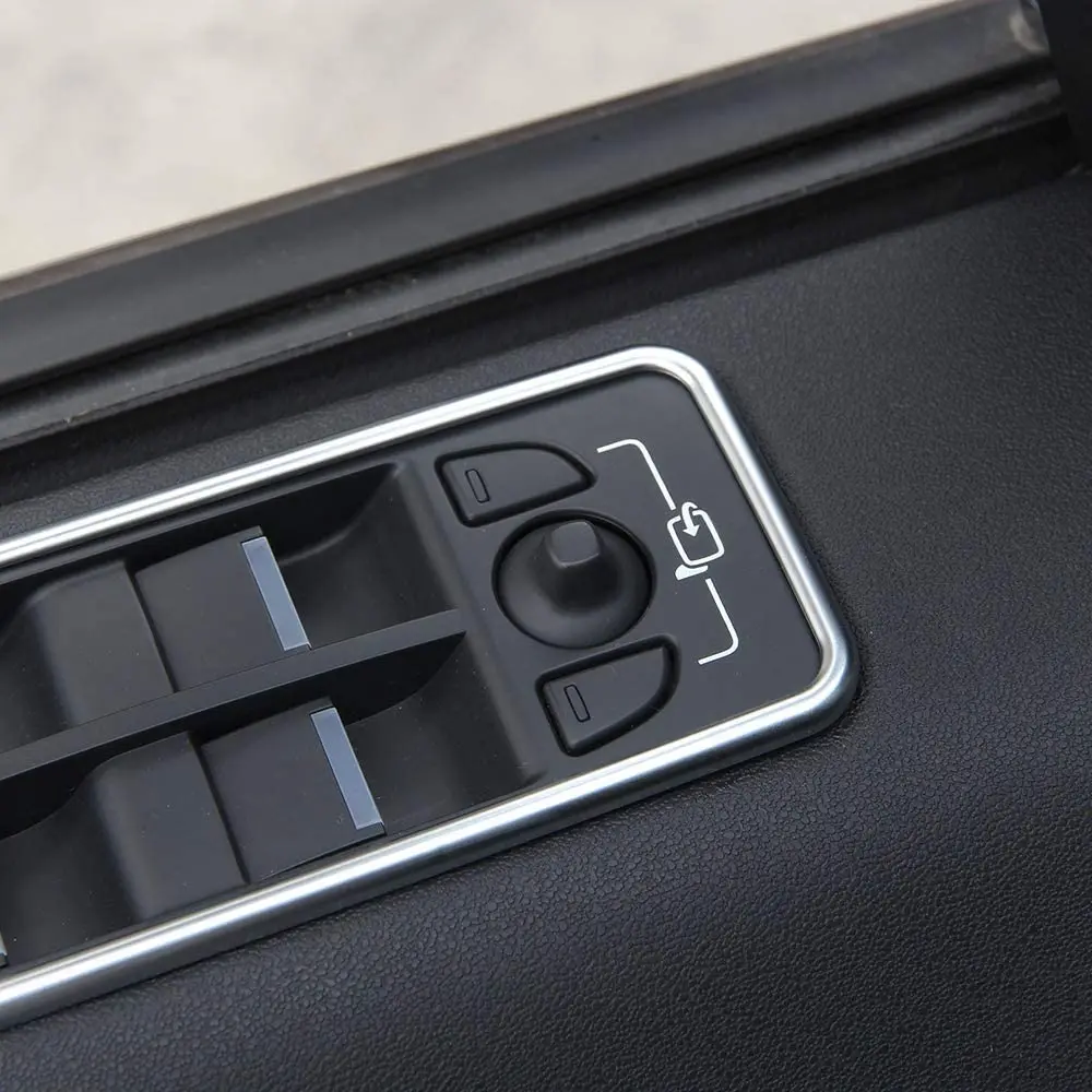 Панель переключателя стеклоподъемника автомобиля обшивка 4 шт. для Land Rover Discovery