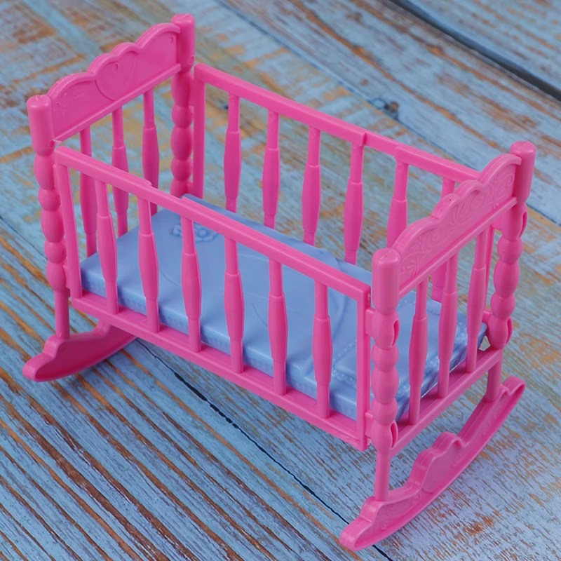 Домик детская игрушка кукольная мебель для качалки кровать колыбель кукол