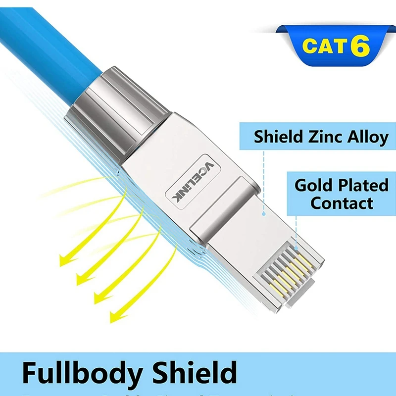 2 шт./упаковка Модульный сетевой разъем для RJ45 CAT6 | Компьютеры и офис