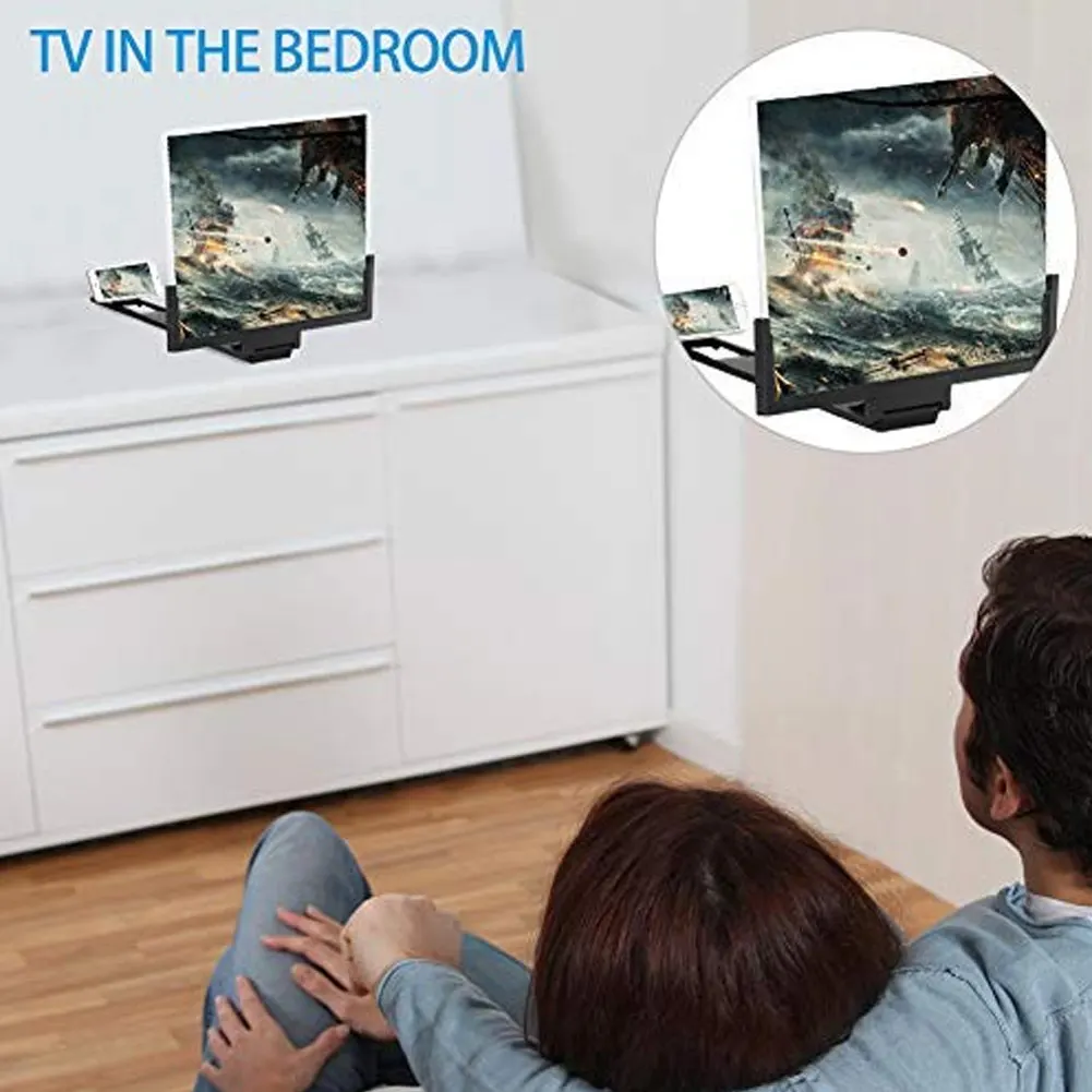14 дюймов 3D Экран увеличитель HD телефон усилитель Стекло с складная подставка xk88 |