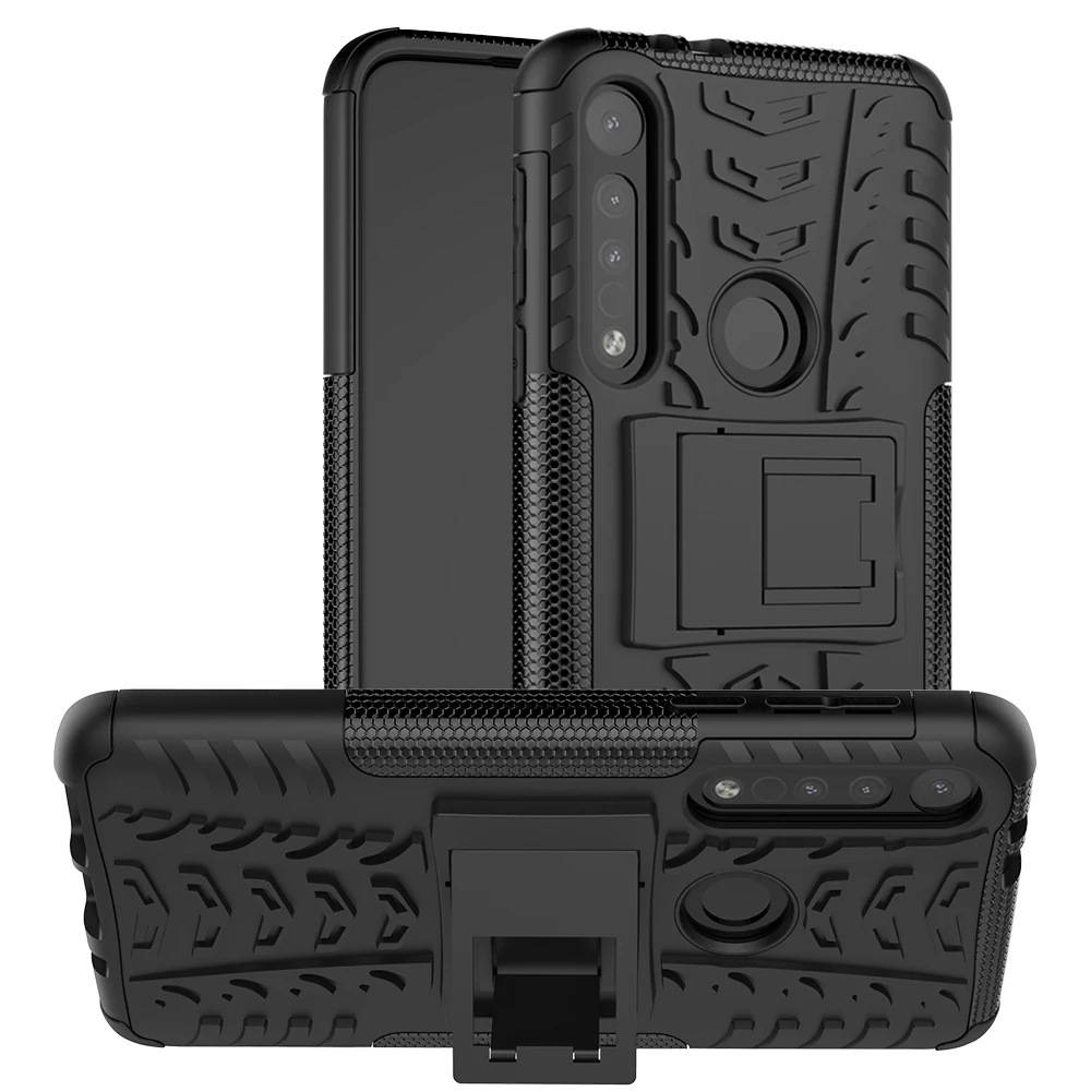 

For Motorola One Macro Case Robot Heavy Duty Fundas Protective Hard Case For Motorola One Macro Cover For Motorola One Macro