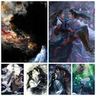 Алмазная 5D живопись Mo Dao Zu Shi Wei Wuxian, для творчества, анимация, вышивка крестиком, мозаика из квадратныхкруглых страз, домашний декор, подарок