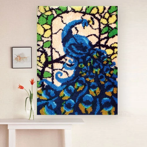 Набор крючков Smyrna сделай сам Европейский художественный гобелен с животными