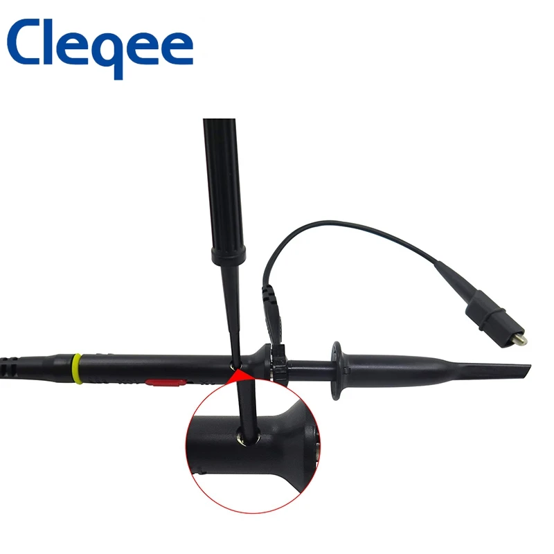 Cleqee P7200 200 датчик осциллографа на МГц X1/X10 BNC штекер защитный Кепки Сфера зонда DC