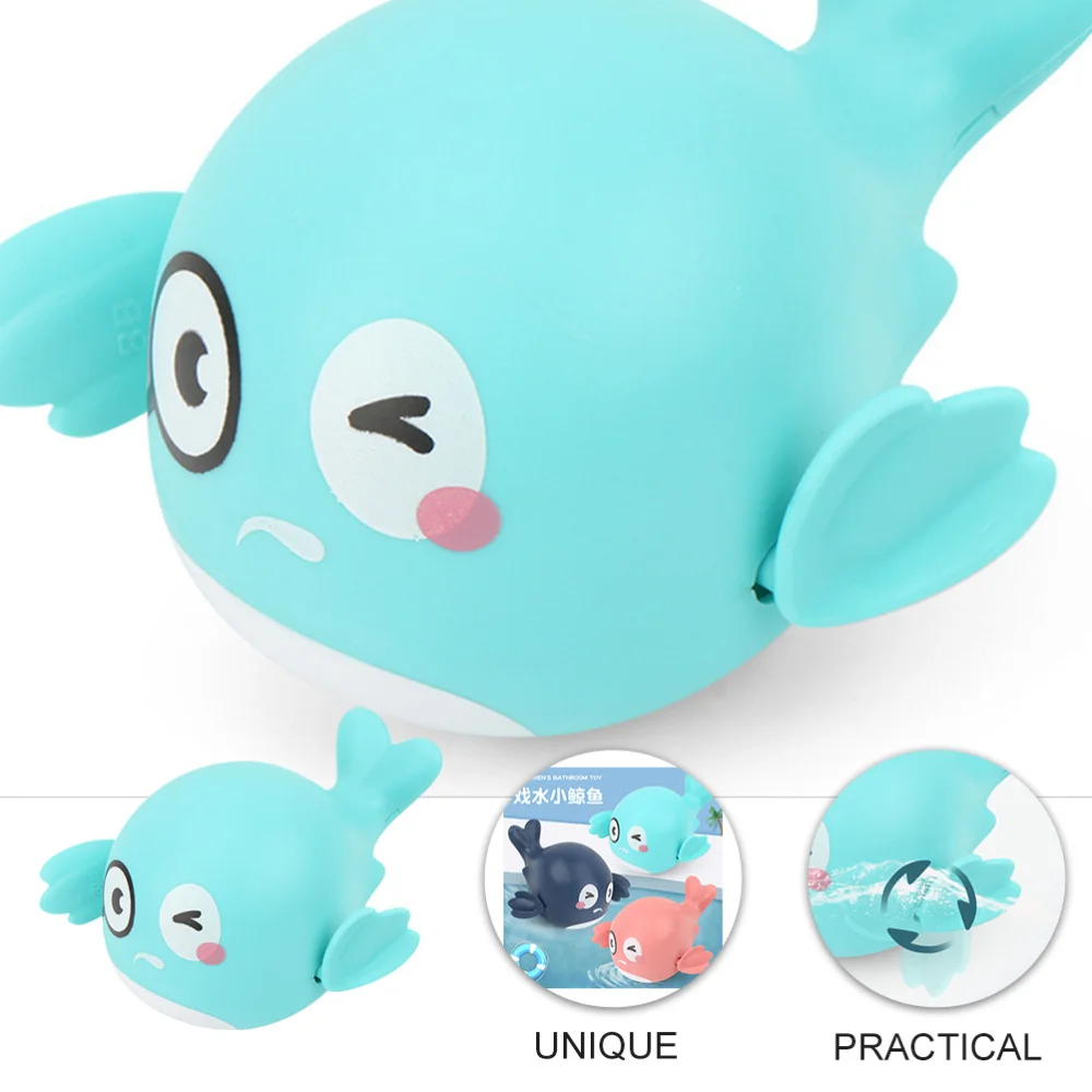 

Wind-Up Baby Bath Swimming Whale Bathtub Shower Cartoon Pool