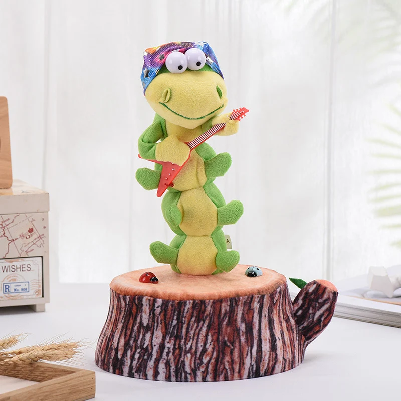 

Caterpillar Plush Toy Electronic Shake Dancing Toy with the Song Plush Cactus Early Childhood Education Toy For Children