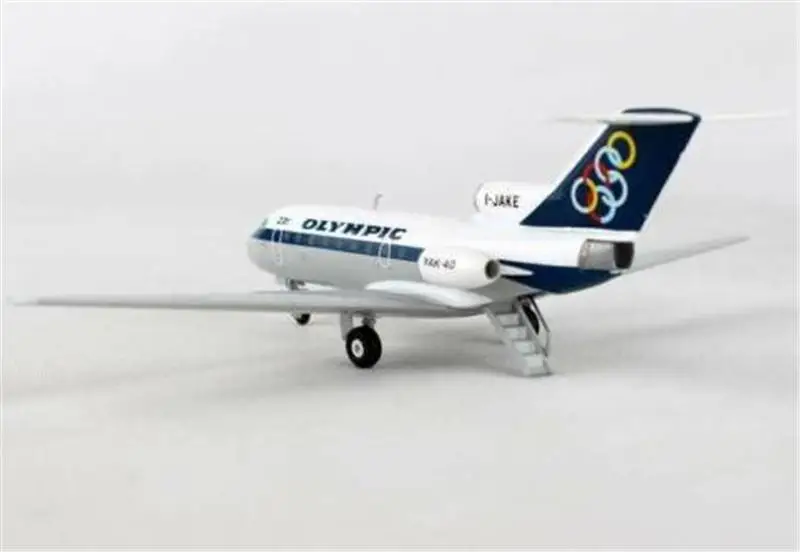 Herpa крылья Olympic Яковлев Як 40 I JAKE 1/200 самолетов литья под давлением модель| |