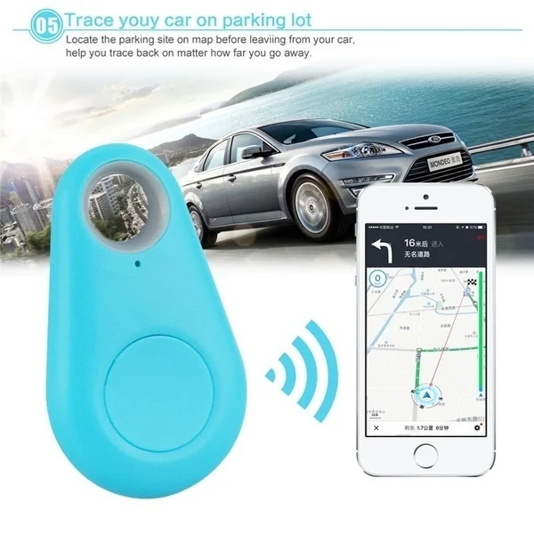 Смарт-мини Bluetooth GPS трекер для домашних собак кошка ключи кошелек сумка кулон для поиска детей оборудование водонепроницаемый