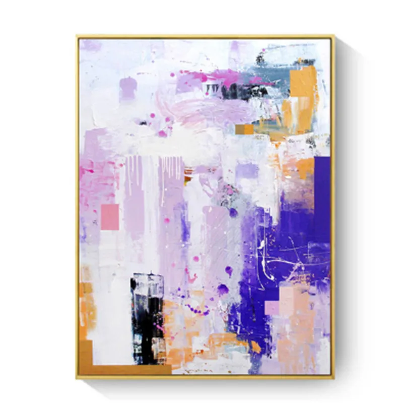 Abstract Watercolor Creative Fusion Picture Canvas Home Decorative Paintings For Living Room Nordic Artistic Posters Print | Дом и сад