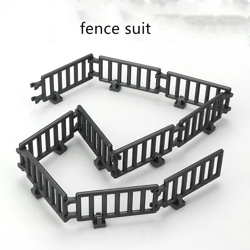 

MOC Building Block City DIY Scene Accessories Order Multipurpose Fence Assembly Kids Toys